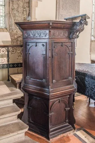 The Jacobean pulpit