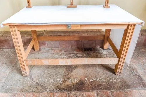 Philip Chute grave, 1567