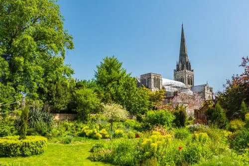 Chichester Cathedral from the Vista viewpoint