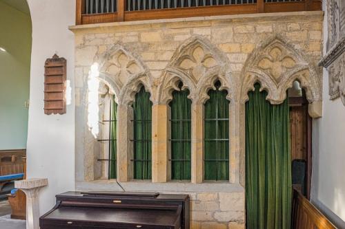 15th-century stone screen