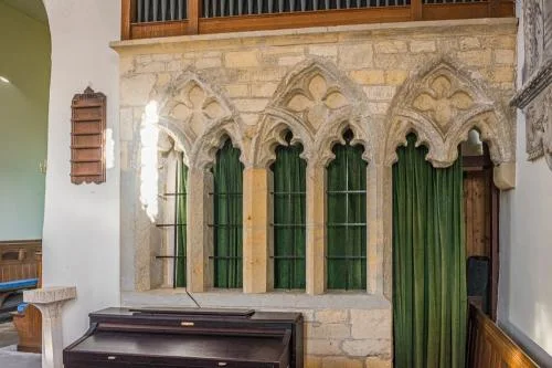 15th-century stone screen