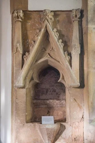 14th-century piscina