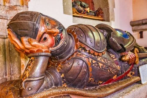 Sir John Oglander effigy (1655)