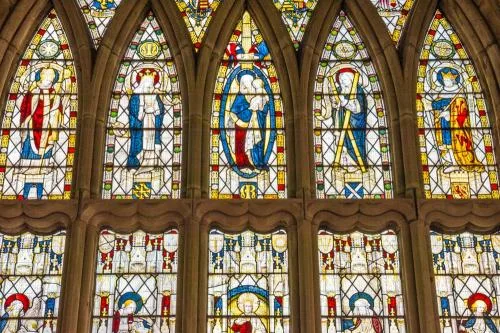 The east window, by Comper