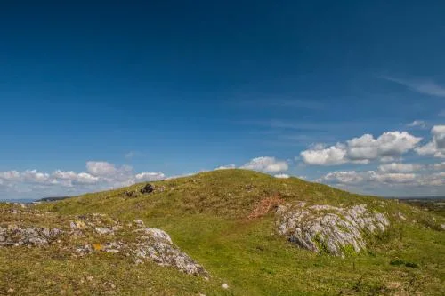 The Iron Age fort on Brean Down