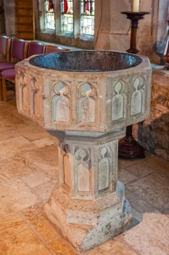 The 15th-century font