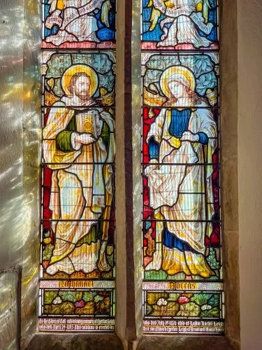 The Leigh window, south aisle