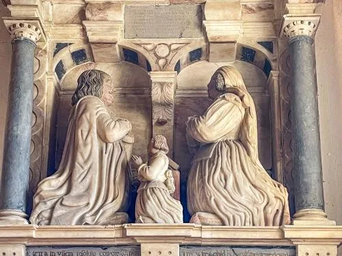 The Weston memorial, 1635