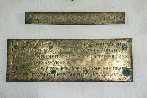 Arthur Price brass, 1638