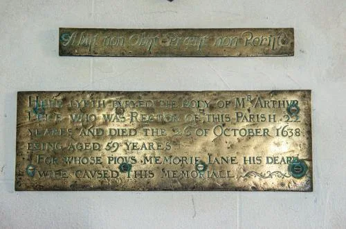 Arthur Price brass, 1638