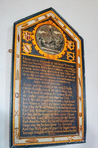 William Keeling memorial (d. 1619)