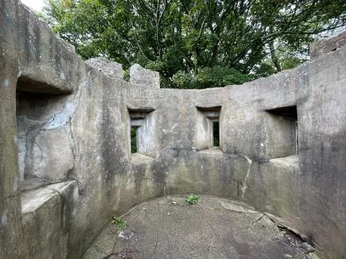 Inside the north tower