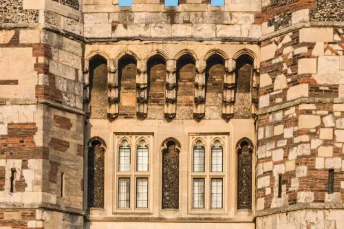 Detail of the gateway stonework