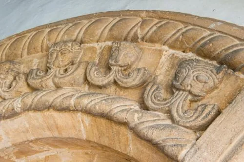 Norman south doorway arch