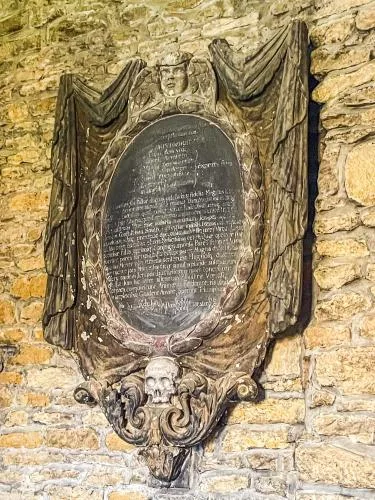 Reverend Christopher Smith memorial, 1688