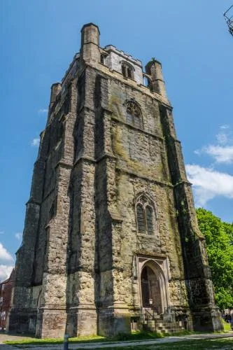 The detached bell tower