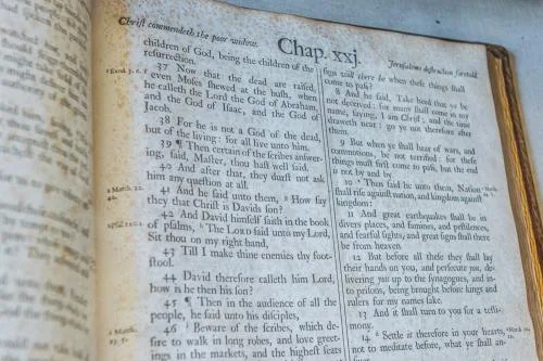 The Vinegar Bible, 1717