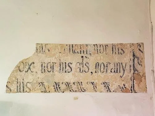 17th-century wall painting