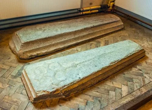 14th-century grave slabs