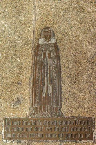 John Sprotte brass, 1498