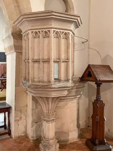 15th-century wineglass pulpit