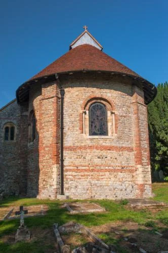 12th-century Norman rounded apse