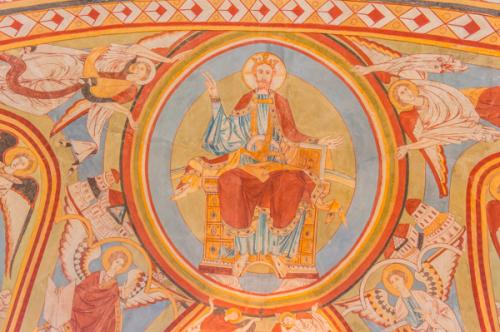 Christ in Majesty in the apse