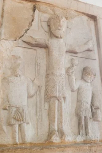 Saxon Crucifixion scene