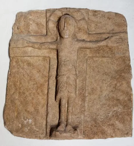 Saxon carving
