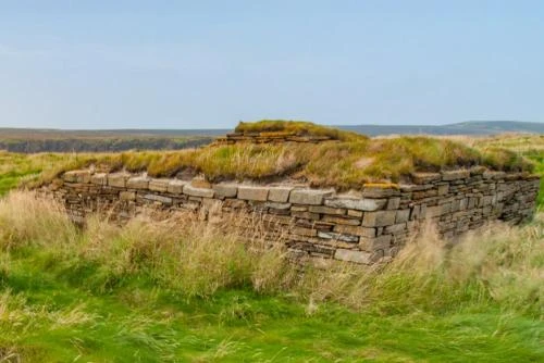 Brough of Deerness Ruined Chapel