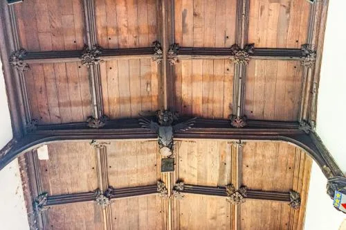 The 15th-century roof