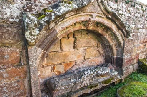 Abbot Finlay's effigy