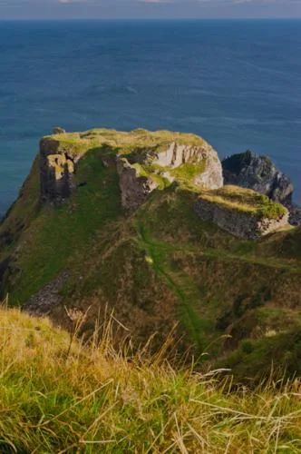 Cliff view of Findlater Castle