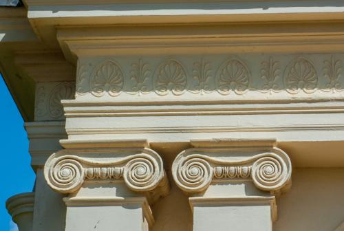 Cornice detail, garden front