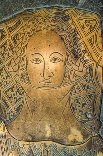 14th-century De Northwode brass