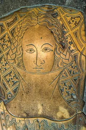 14th-century De Northwode brass