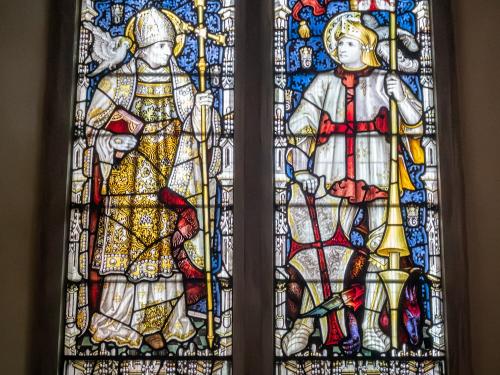Rev. Stokes memorial window by CE Kempe