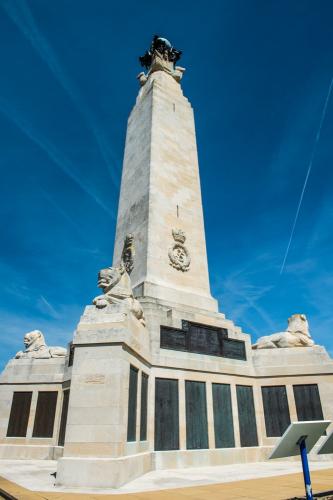 The Portland stone obelisk