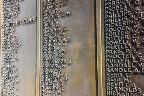 The names of the fallen