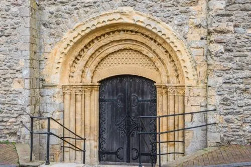 The Norman west door