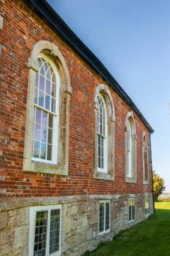 The side of the Hall