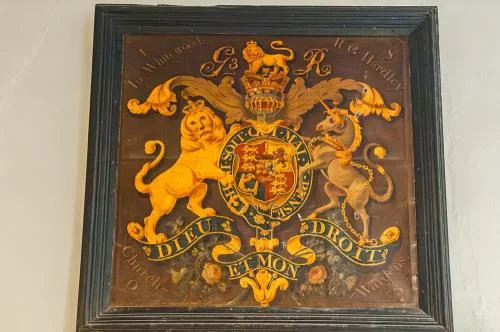 George III royal coat of arms, 1803