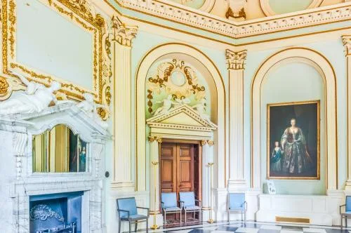 Ornate Octagon Room interiors
