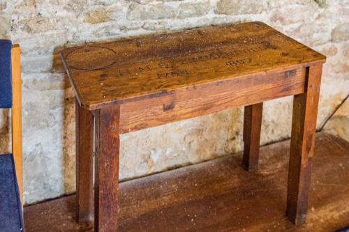 The HMS Tremendous table