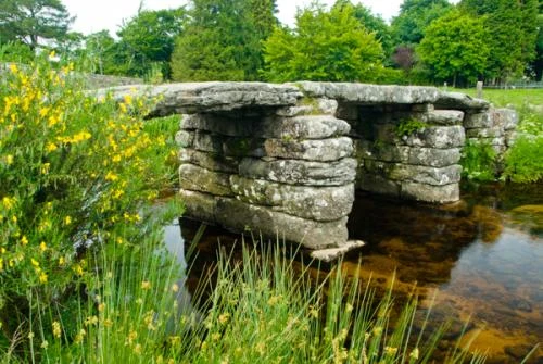 Clapper bridge, Postbridge, Devon