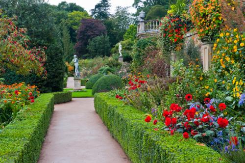 The stunning castle gardens