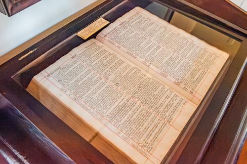 The Wolfe family Bible