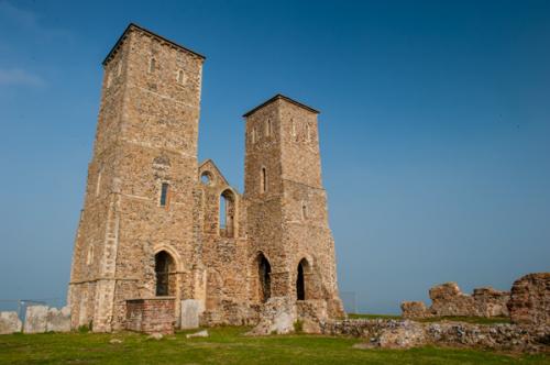 Reculver Towers from the east