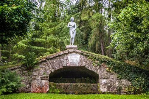 Upper Cascade and Statue of Diana