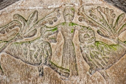 The Norman tympanum carving